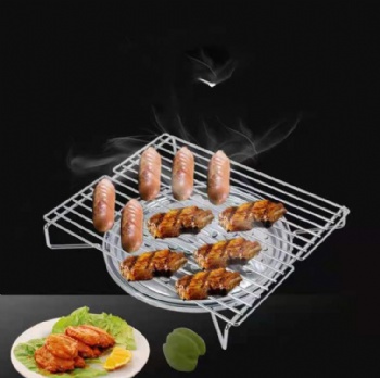  Gas range barbecue oven	