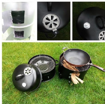  Three in one multi-function smoke stove	