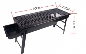  60 drawer folding charcoal grill	