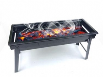  60 drawer folding charcoal grill	